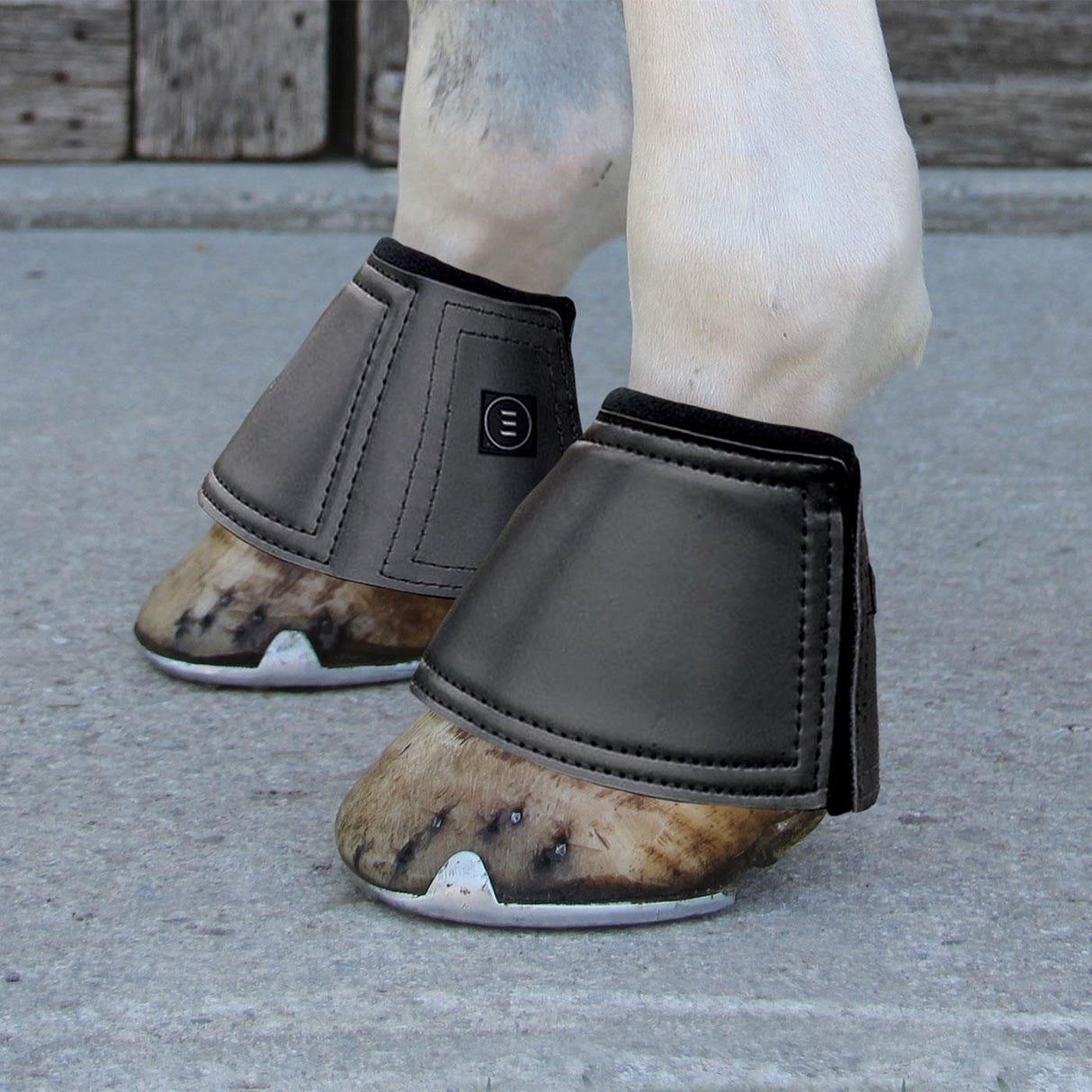 EquiFit Essential Bell Boots W/ Fleece Rolled Top