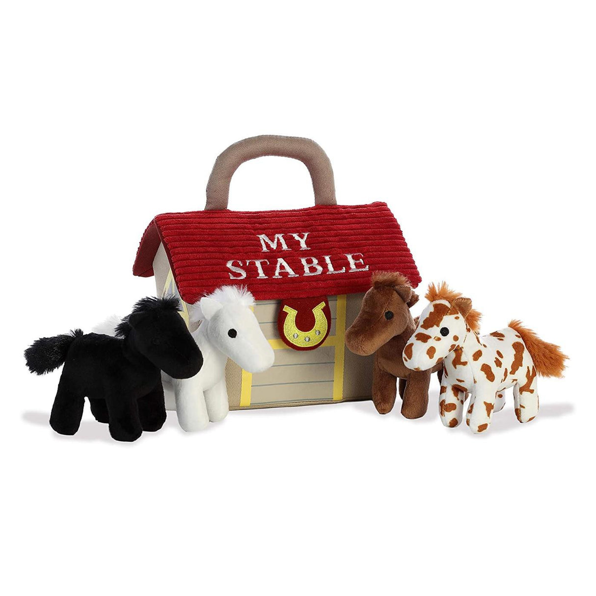 ebba Baby Talk My Stable et Plush avec son 8 po.