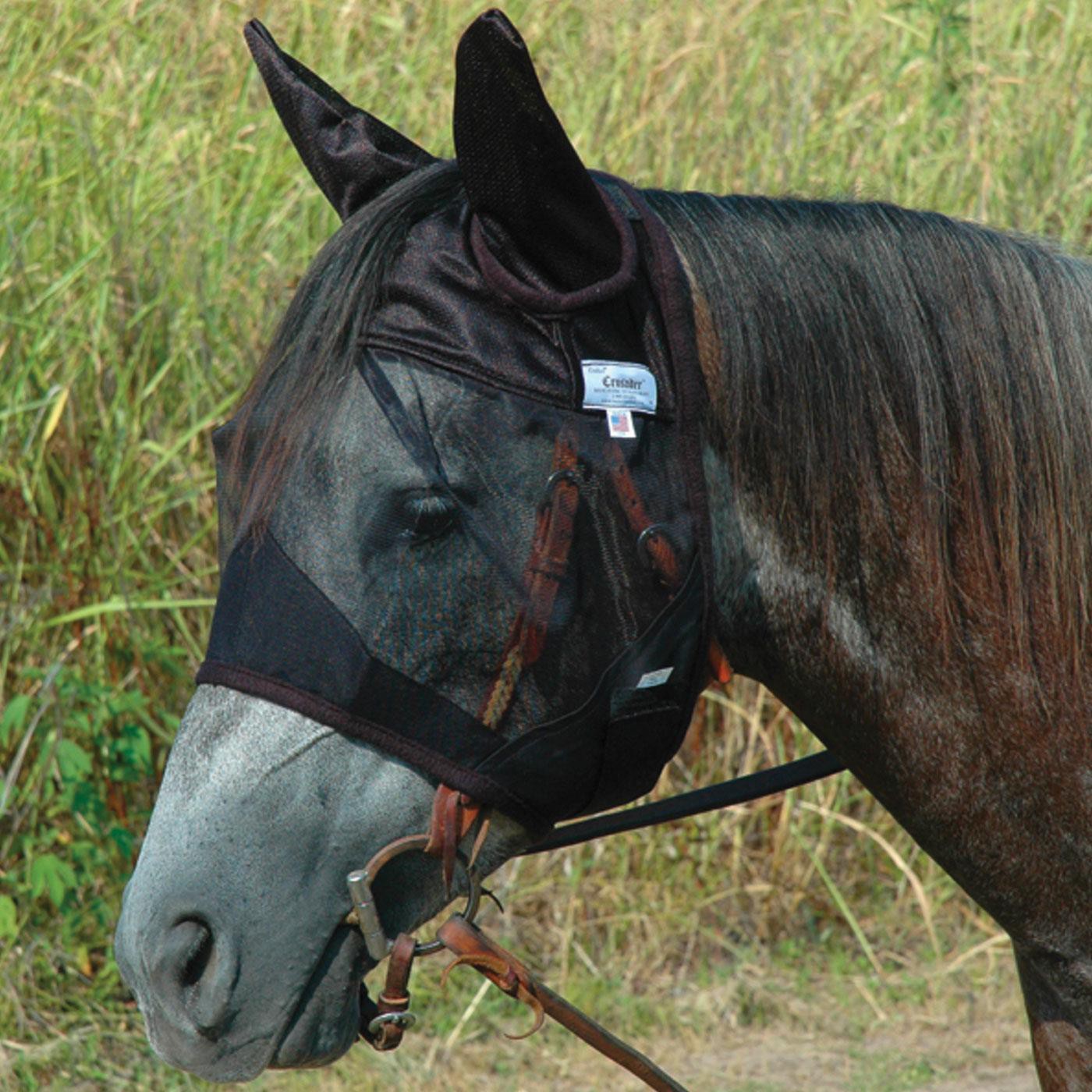 Masque anti-mouches Cashel Quiet Ride avec oreilles