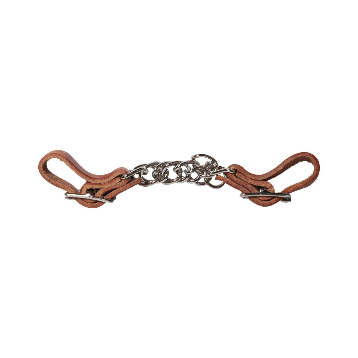 Chaîne gourmette plate en cuir pour harnais Copper Canyon
