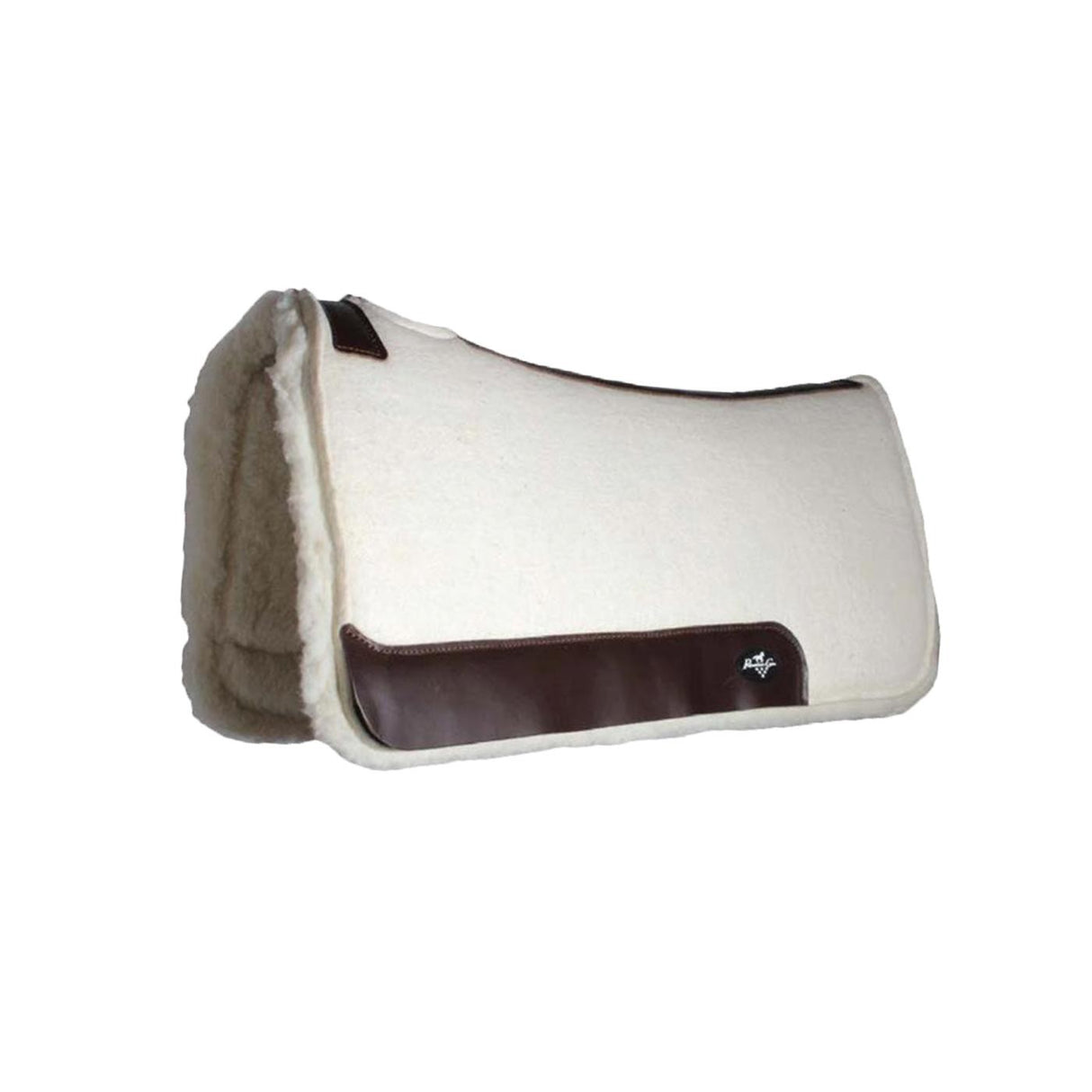 Professional's Choice Steam Pressed Comfort Fit Felt Western Saddle Pad W/ Fleece
