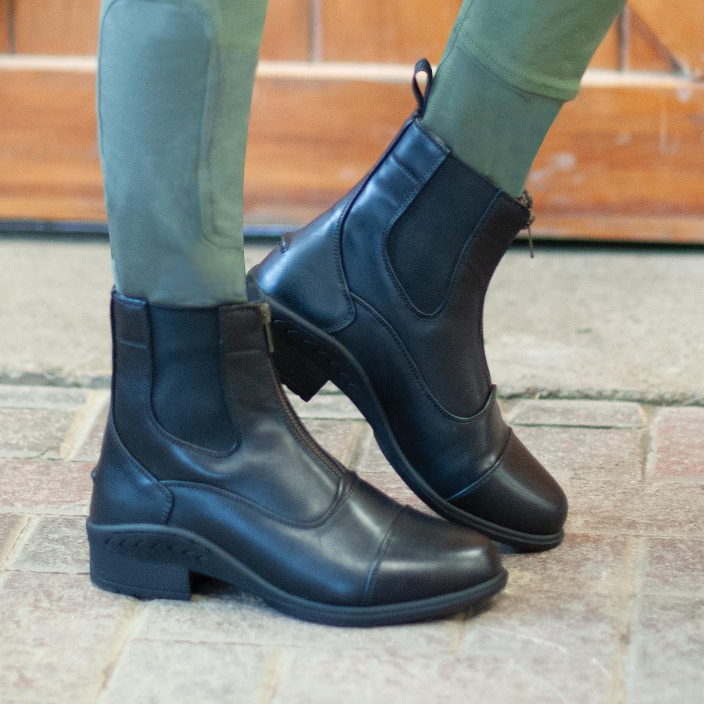 Bottes de paddock zippées classiques Auken