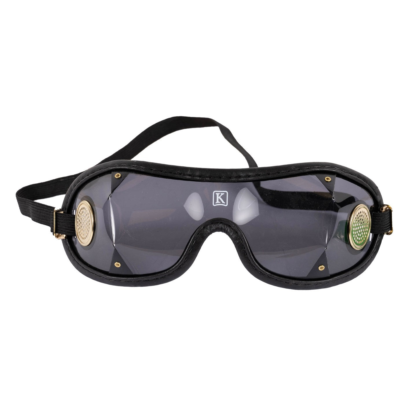 Lunettes de course fumées avec bordure