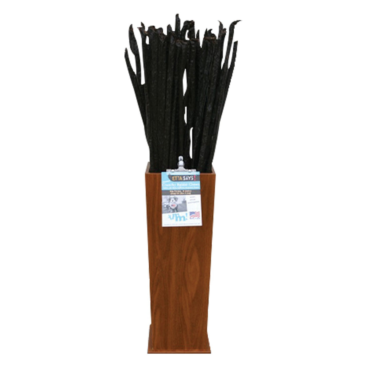 Etta Says! Jouet à mâcher croquant pour chien en forme de lapin 91 cm