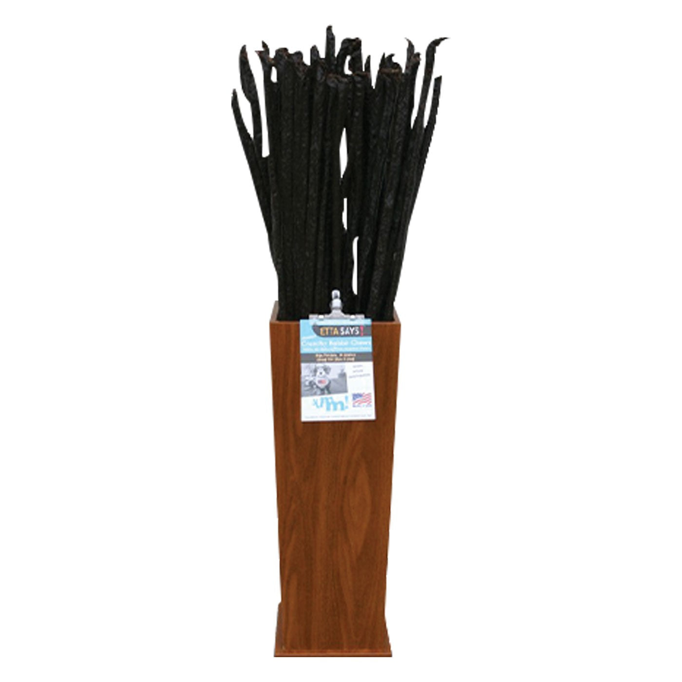 Etta Says! Jouet à mâcher croquant pour chien en forme de lapin 91 cm