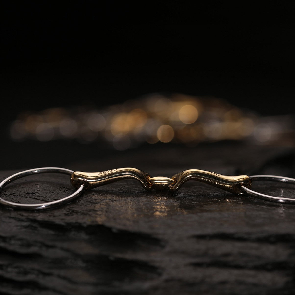Mors à filet Neue Schule à anneau libre Verbindend 16 mm