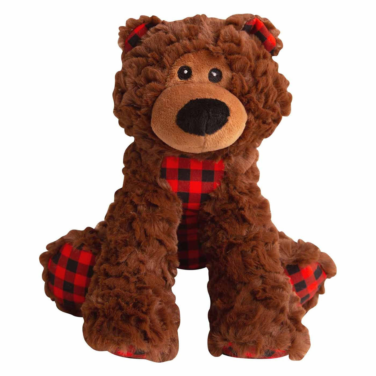 Snugarooz Benny The Bear Plush Dog Toy