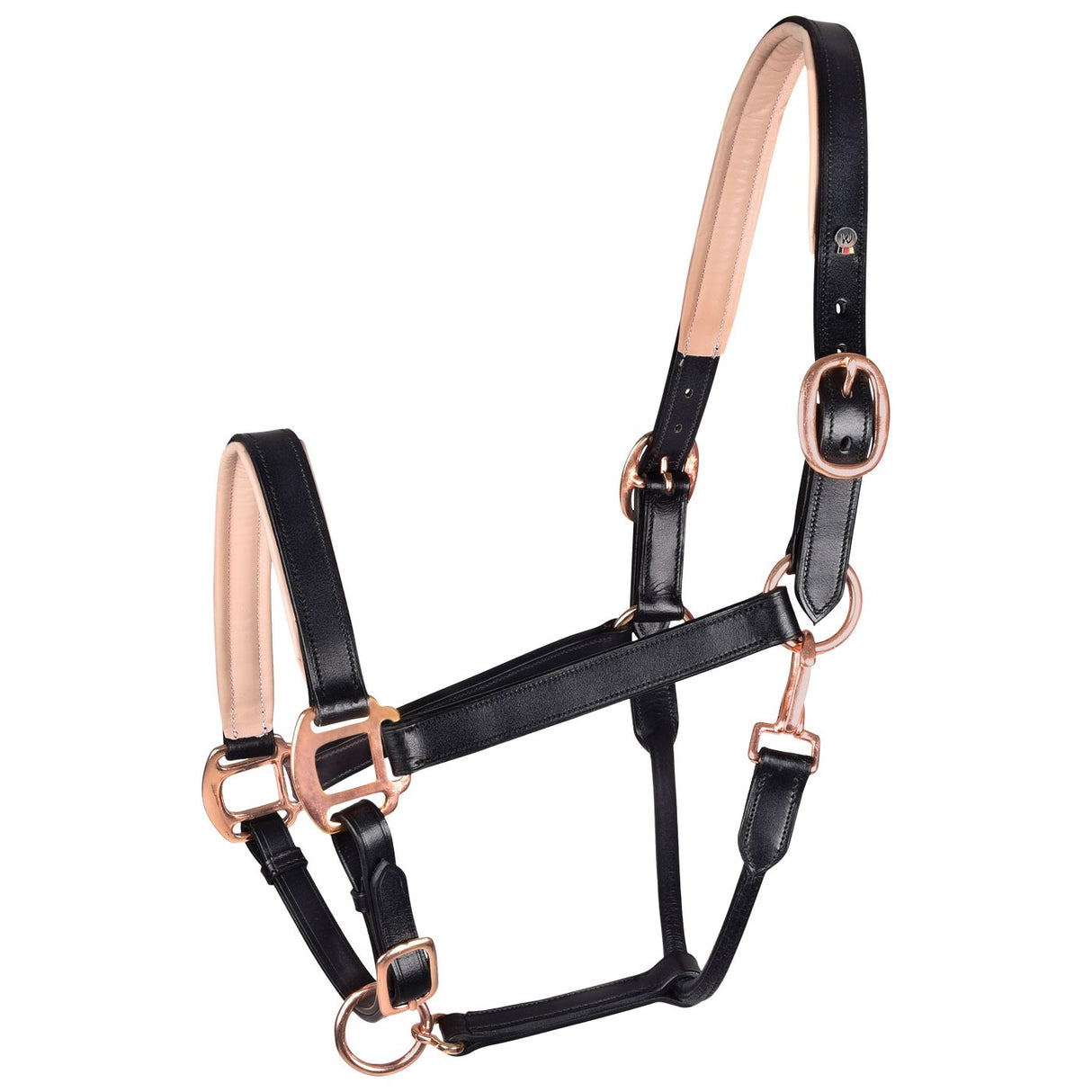 Waldhausen X-Line Rose Gold Leather Halter