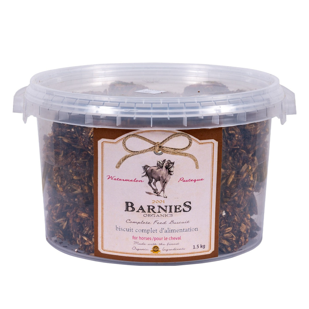 Friandises pour chevaux à la pastèque de Barnies, 40 pièces