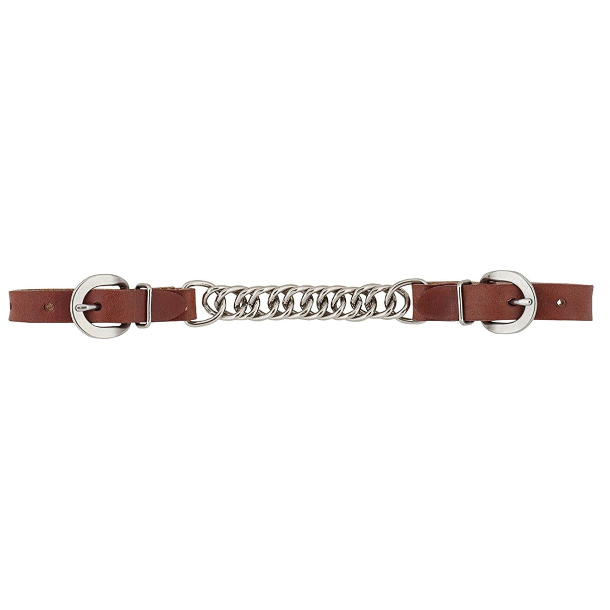 Weaver Canyon Rose Leather Single Flat Link Curb Strap 11.4 cm