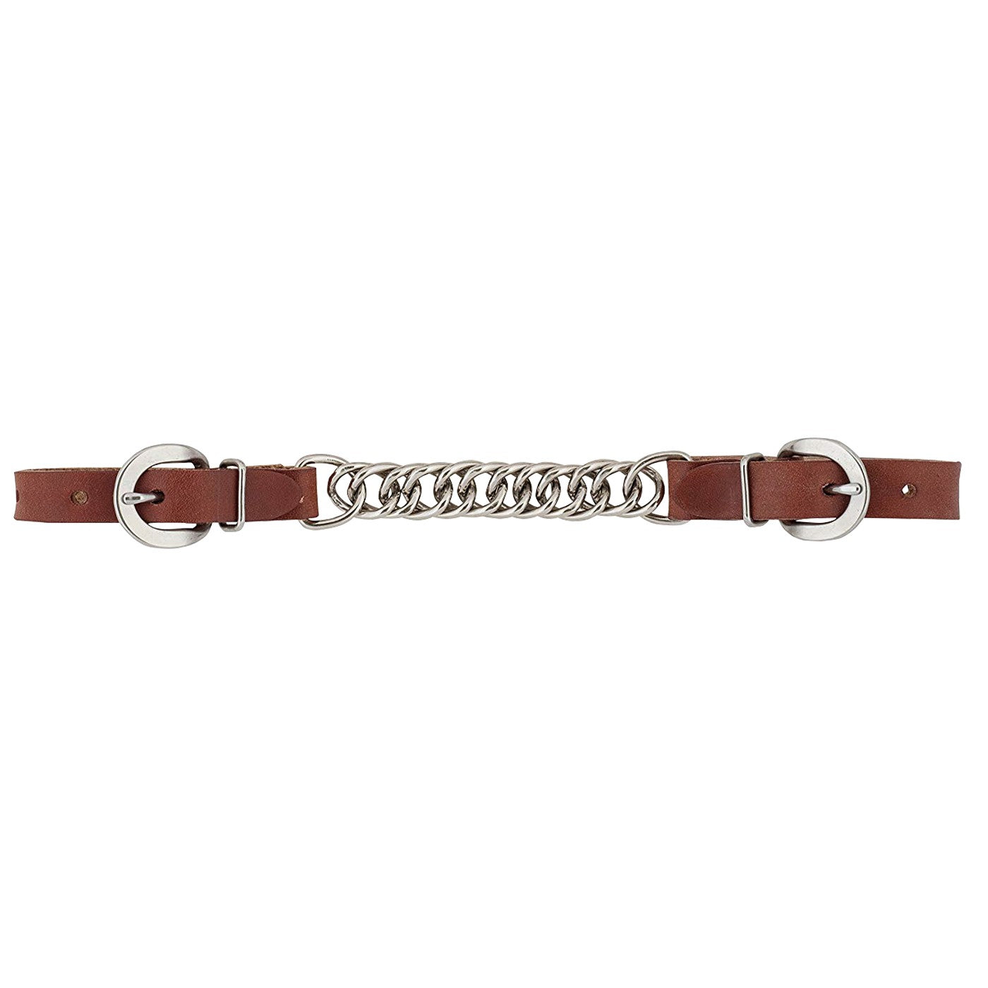 Weaver Canyon Rose Leather Single Flat Link Curb Strap 11.4 cm