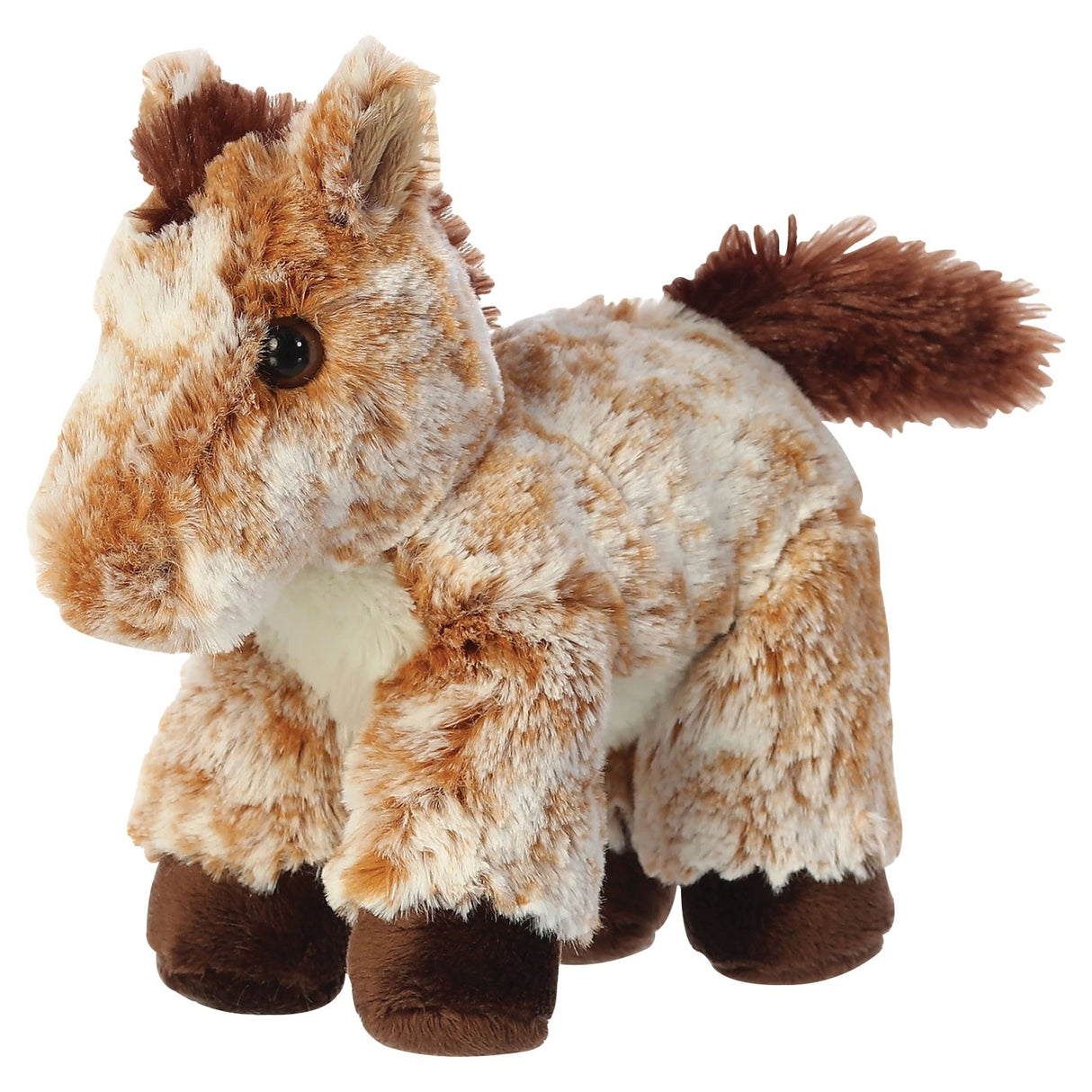 Peluche cheval Aurora Mini Flopsie Moka 20 cm