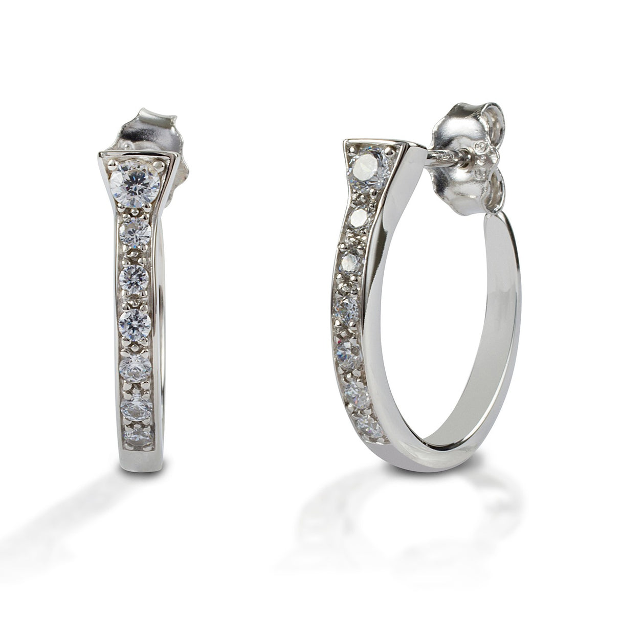 Boucles d'oreilles à clous en fer à cheval Kelly Herd