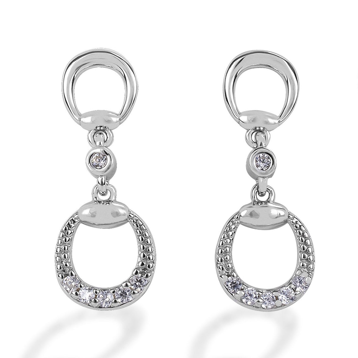 Boucles d'oreilles pendantes Kelly Herd Eggbutt