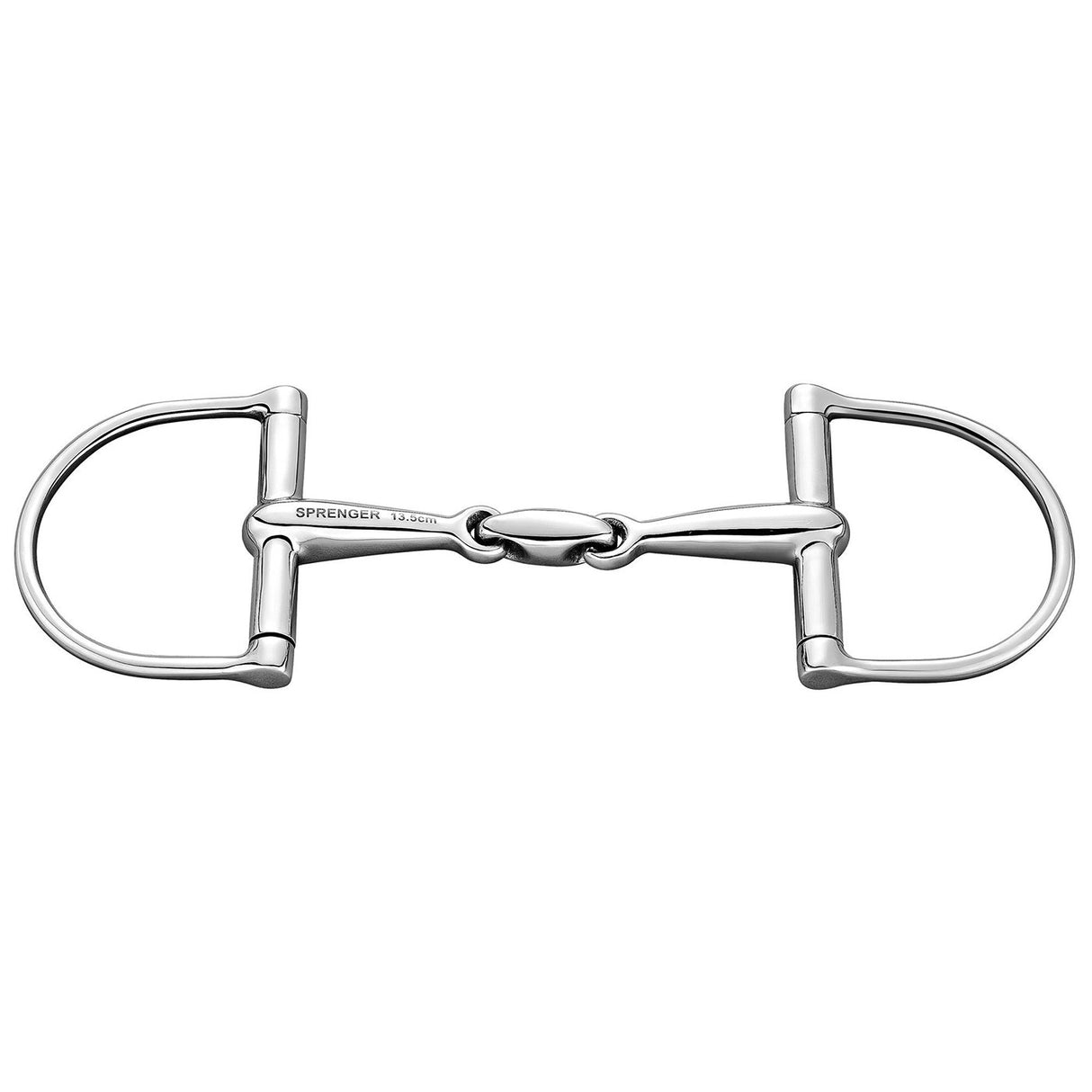 Mors à double brisure Sprenger avec anneau en D 16 mm