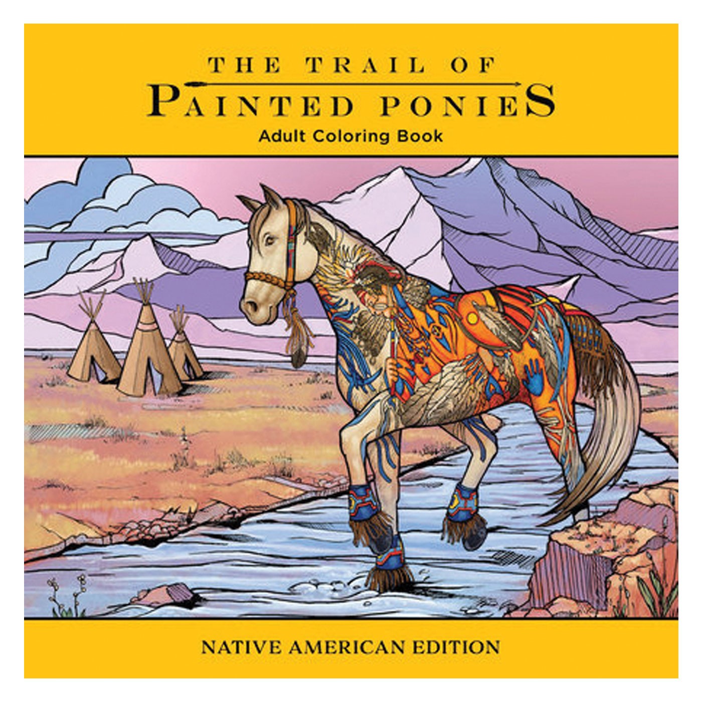 Trail of Painted Ponies Colouring Book