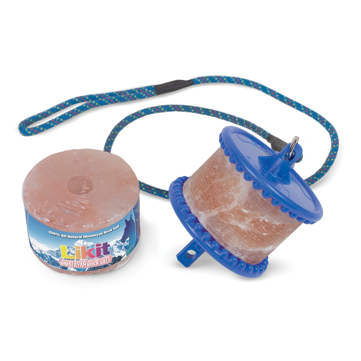 Friandise pour chevaux au sel gemme Likit 1 kg