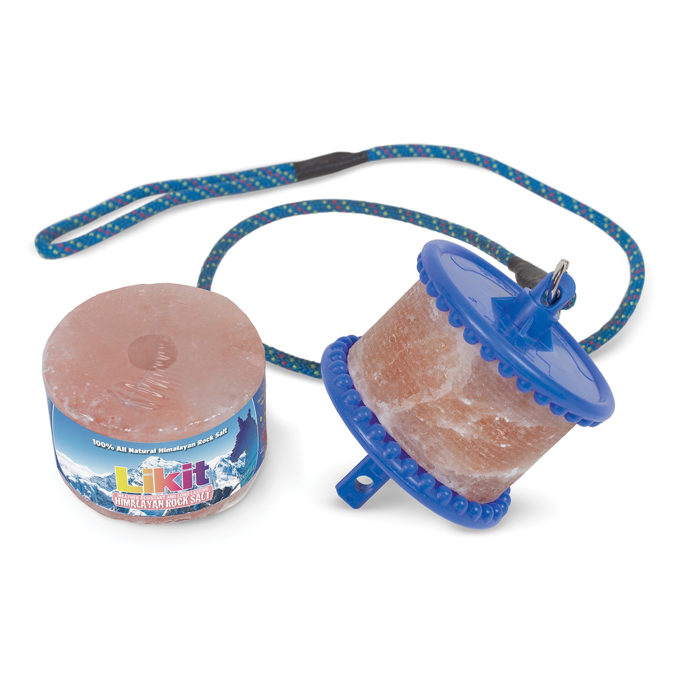 Friandise pour chevaux au sel gemme Likit 1 kg