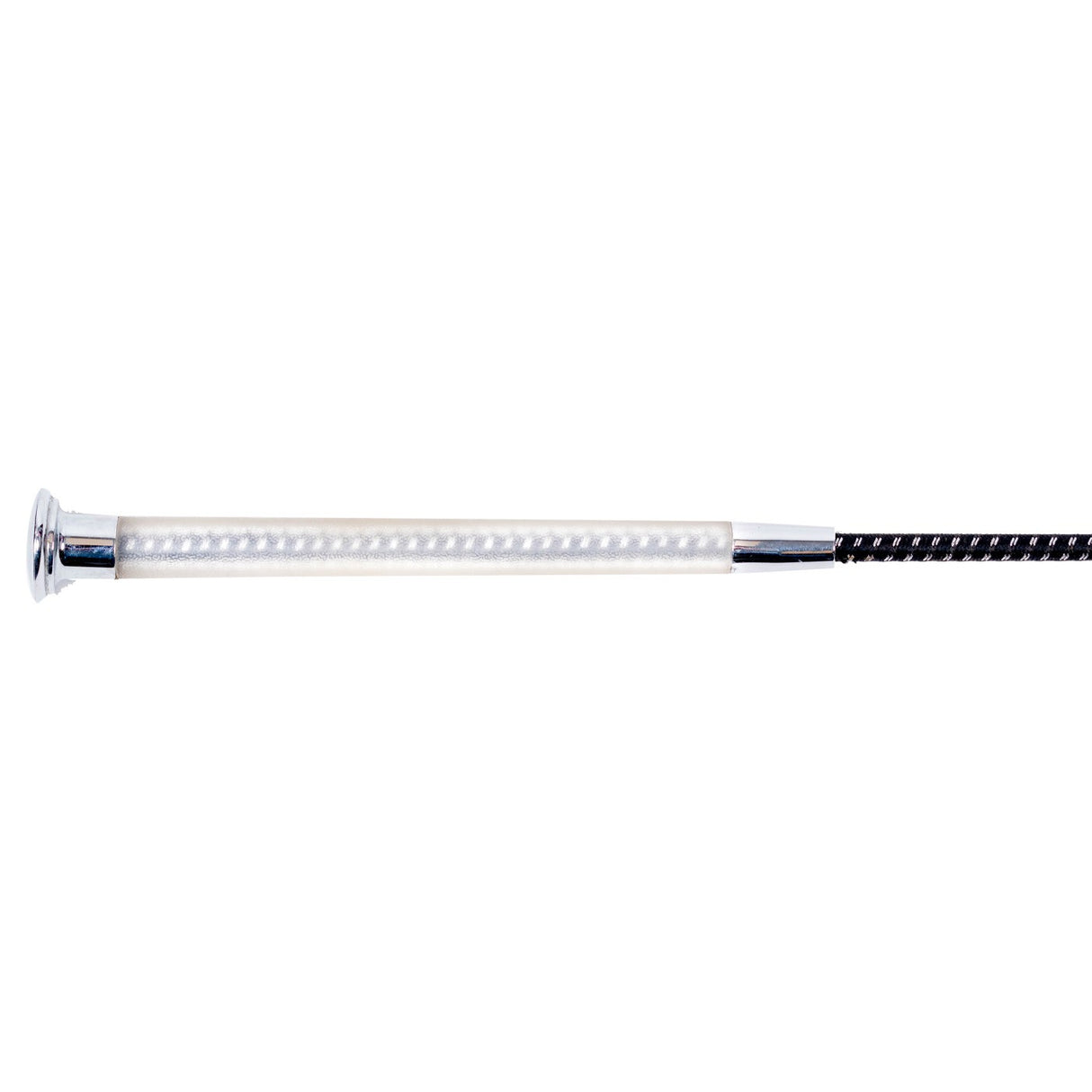 Supra Dressage Whip W/ Clear Rubber Handle 112 cm