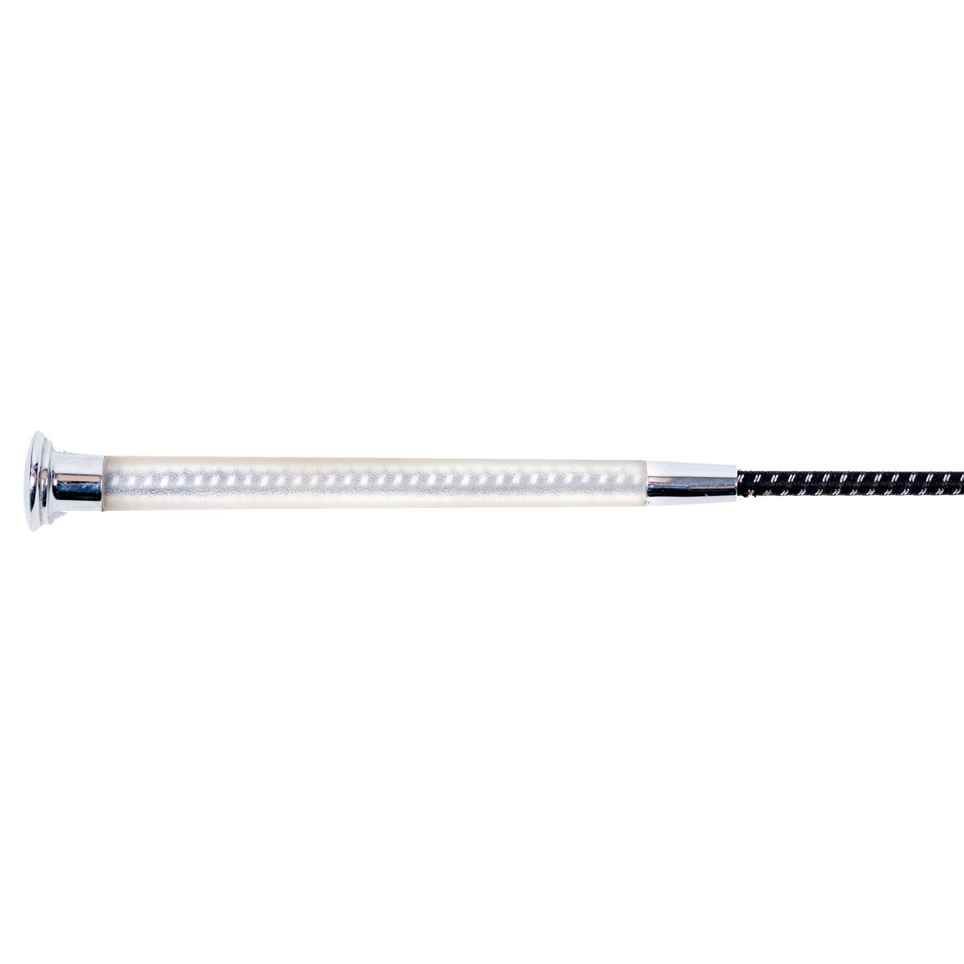 Supra Dressage Whip W/ Clear Rubber Handle 112 cm