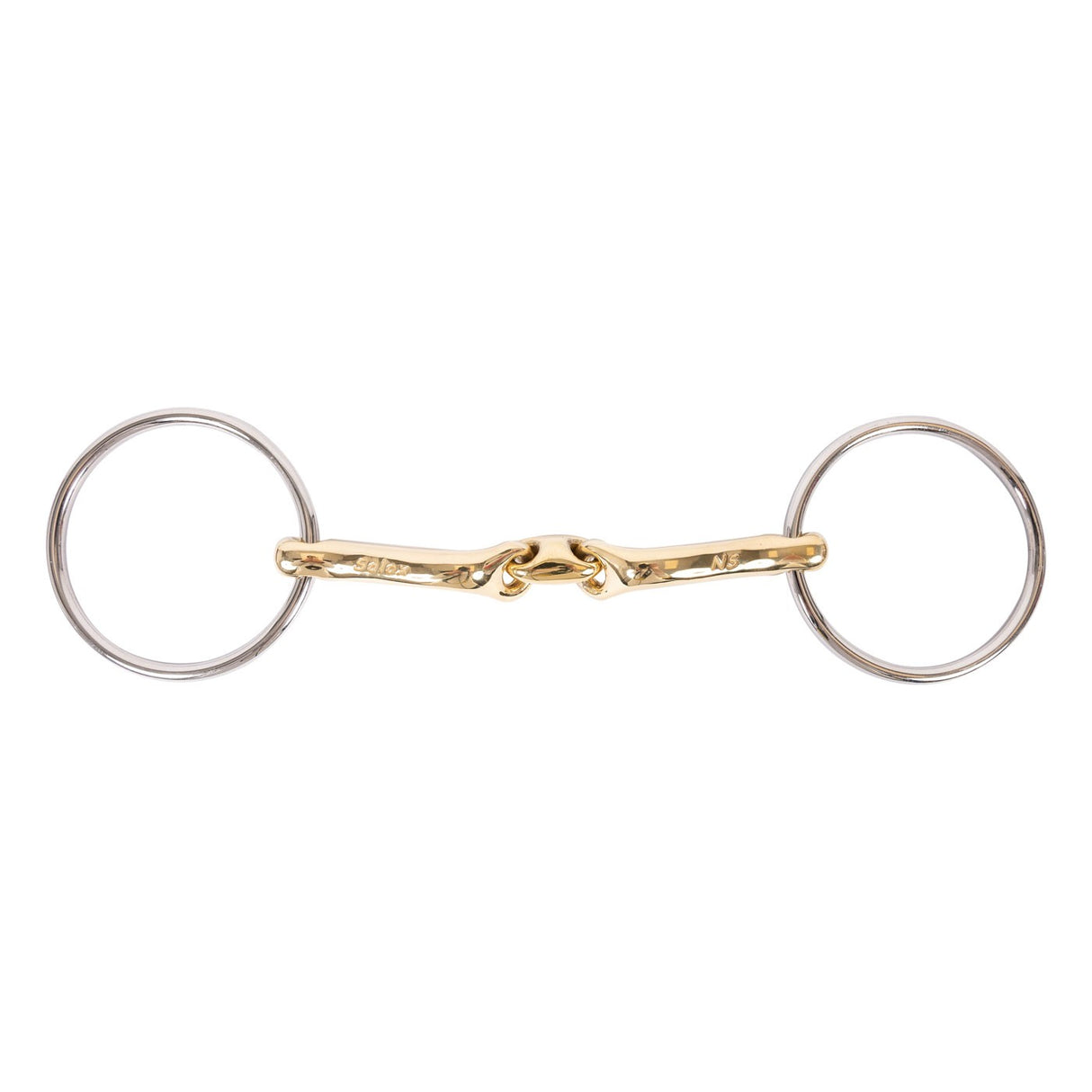 Mors à filet Neue Schule à anneau libre Verbindend 12 mm