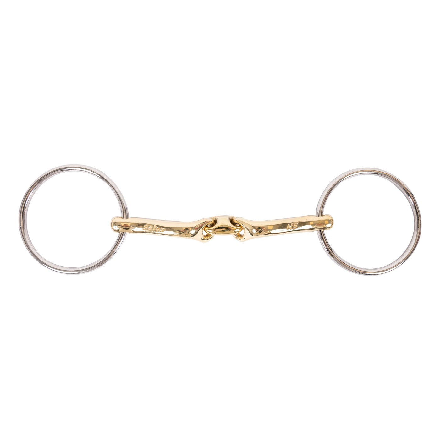 Mors à filet Neue Schule à anneau libre Verbindend 12 mm