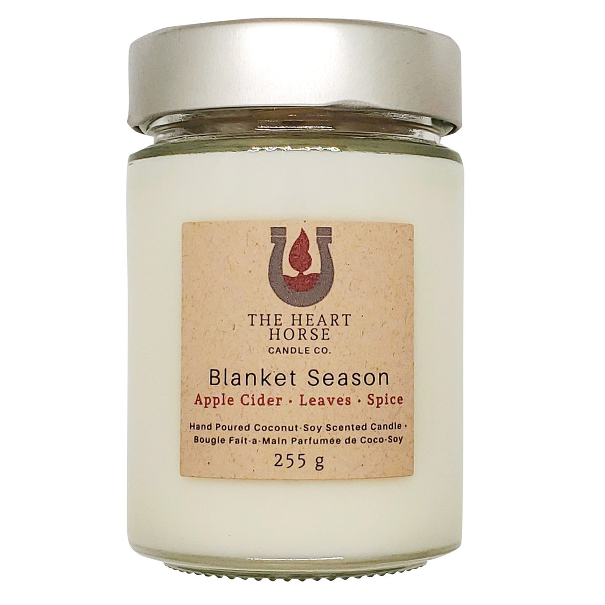 Bougie de saison des couvertures de Heart Horse Candle Co.