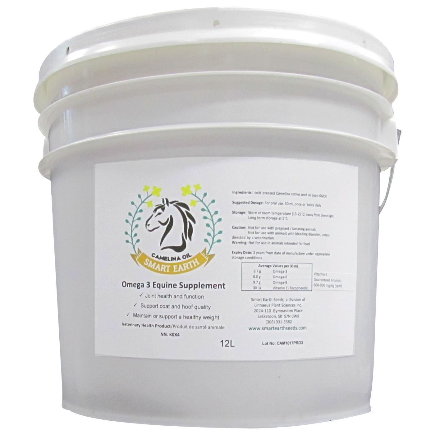 Smart Earth Camelina Oil 13.25 L
