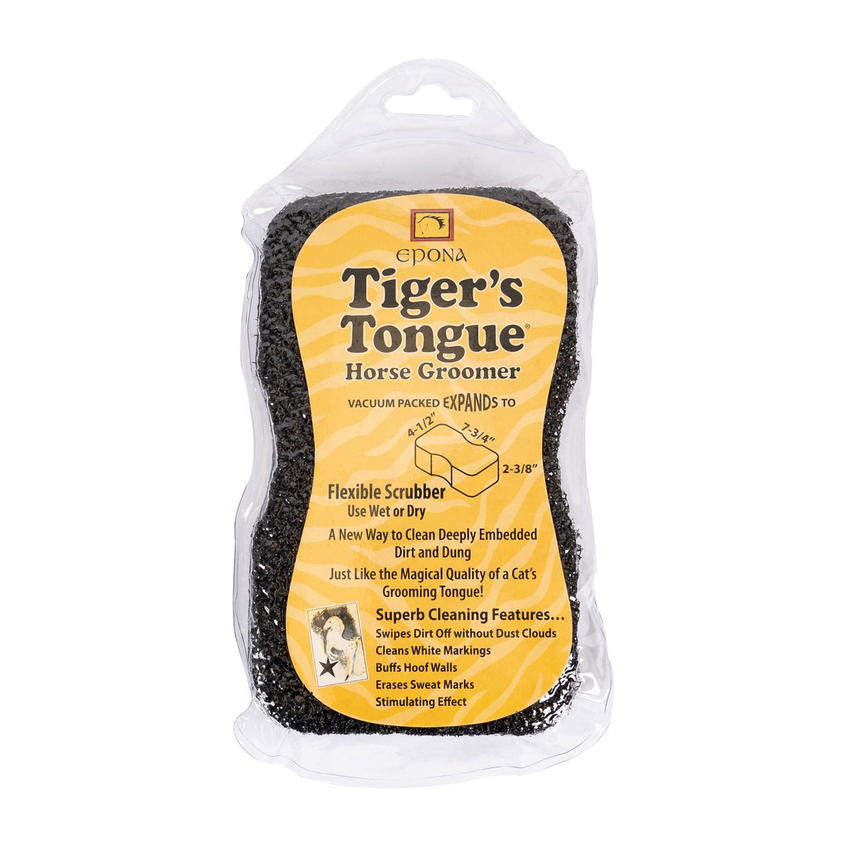Epona Tiger's Tongue Horse groomer