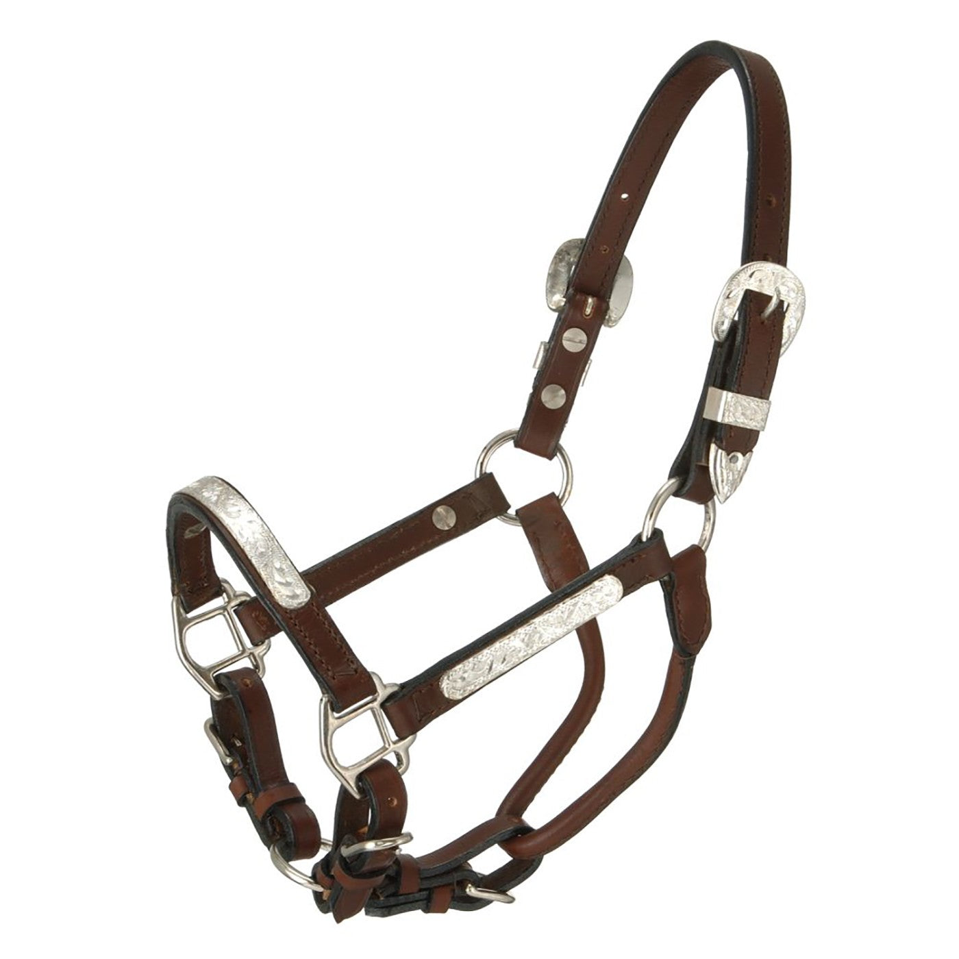 Royal King Silver Bar Miniature Show Halter