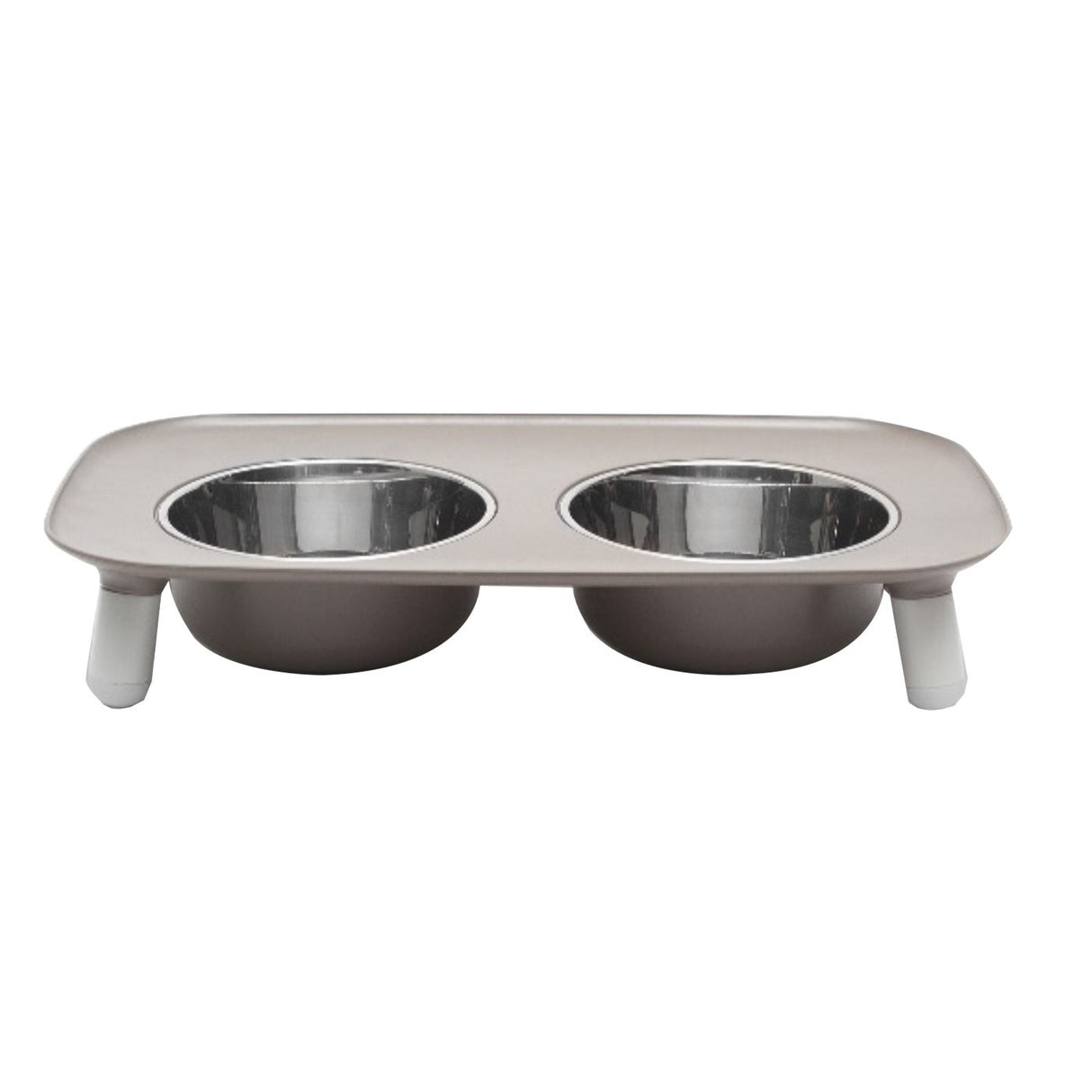 Messy Mutts Elevated Double Feeder Adjustable Height Dog Bowl
