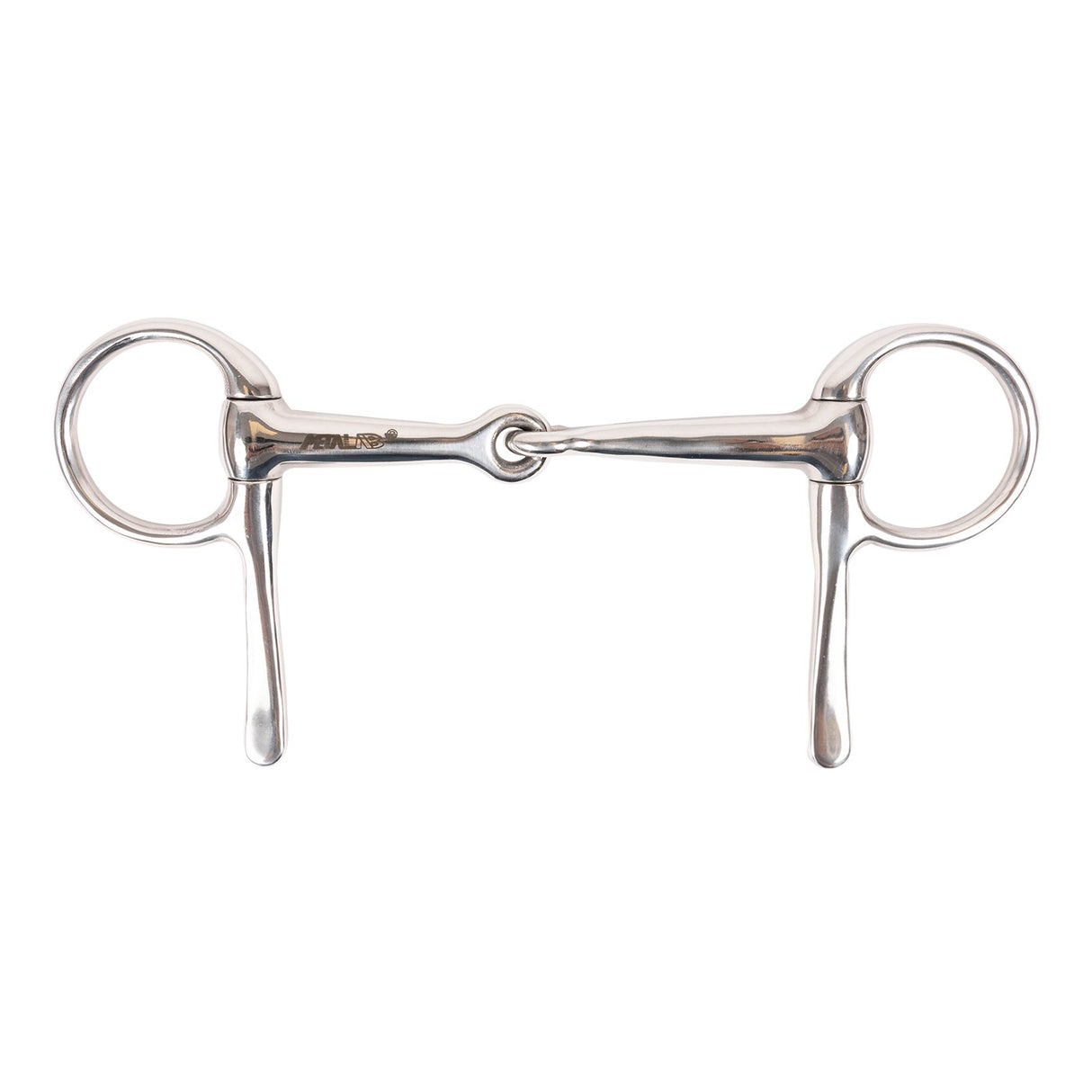 Metalab Stainless Steel Half Cheek Snaffle Bit