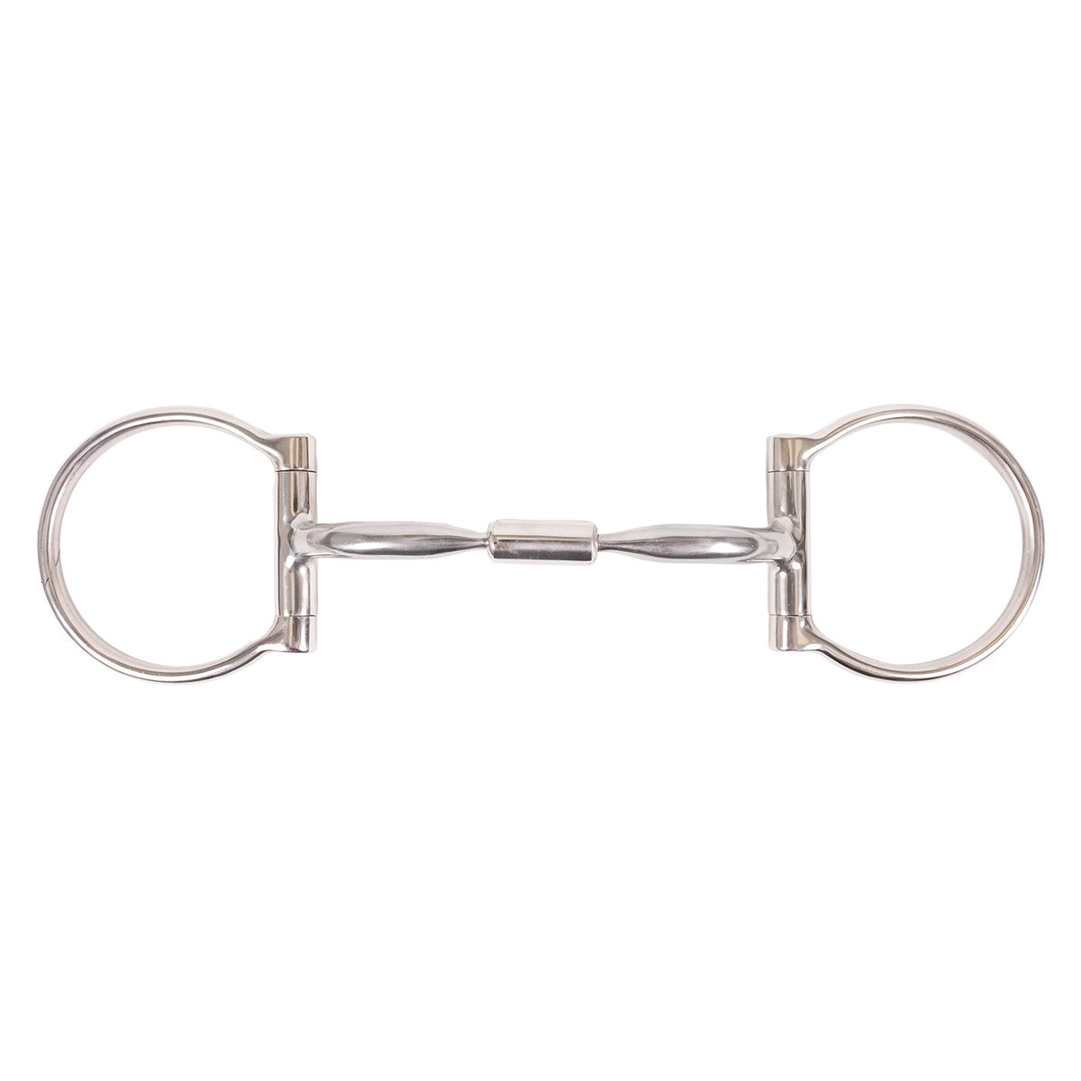 Myler Dee without Hooks with Stainless Steel Twisted Comfort Snaffle - A Better Bit