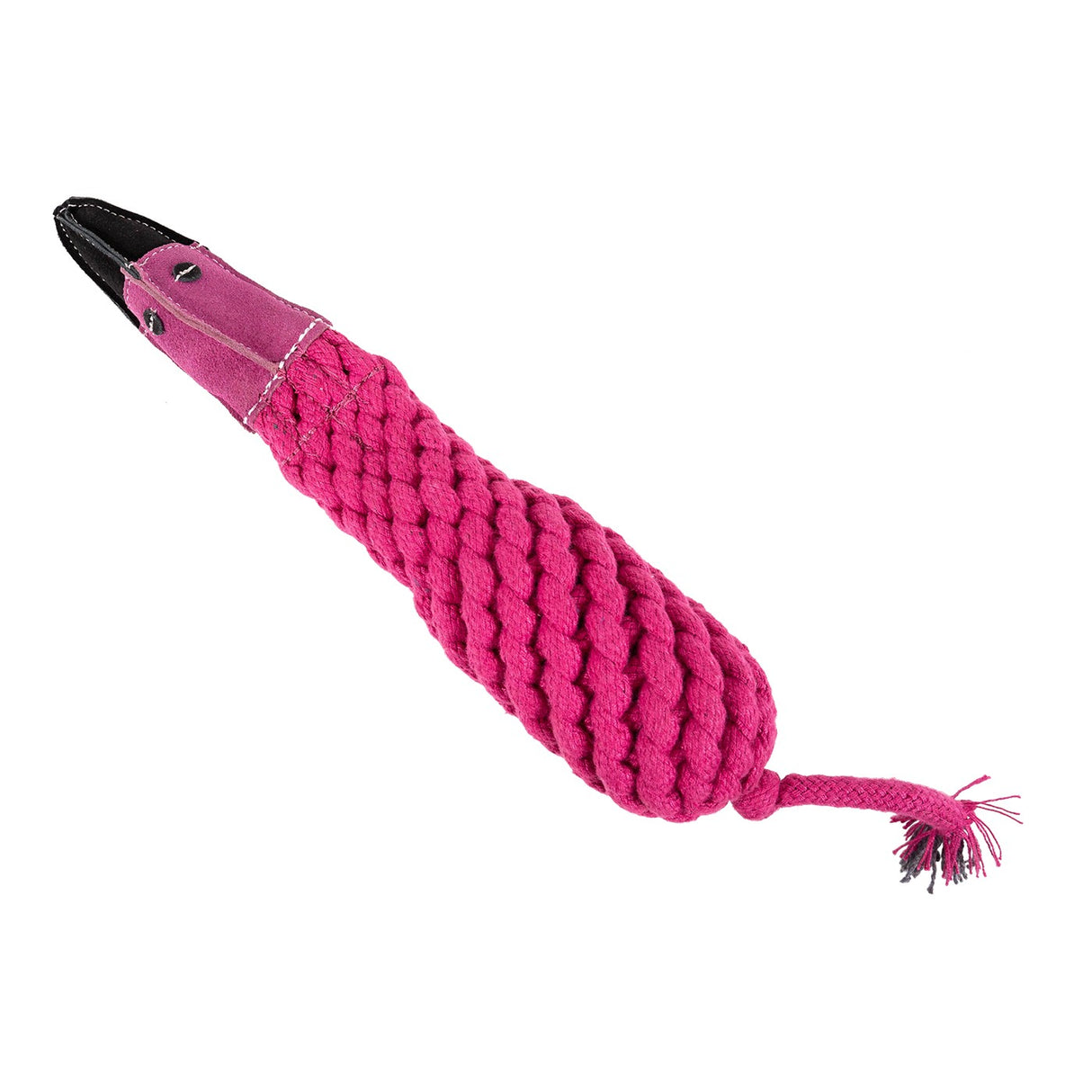 Shedrow K9 Flamingo Rope & Water Bottle Dog Toy