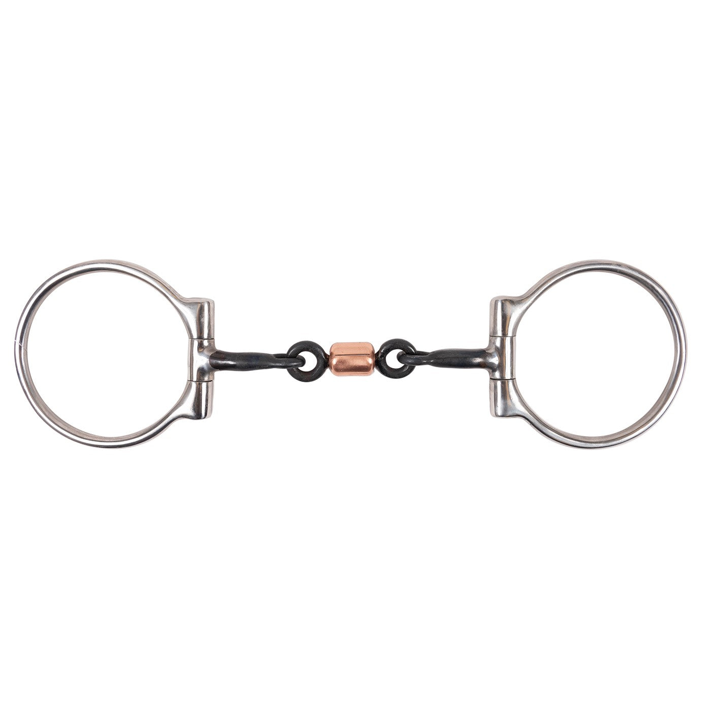 Antique Offset Dee Ring Bit W/ Copper Roller
