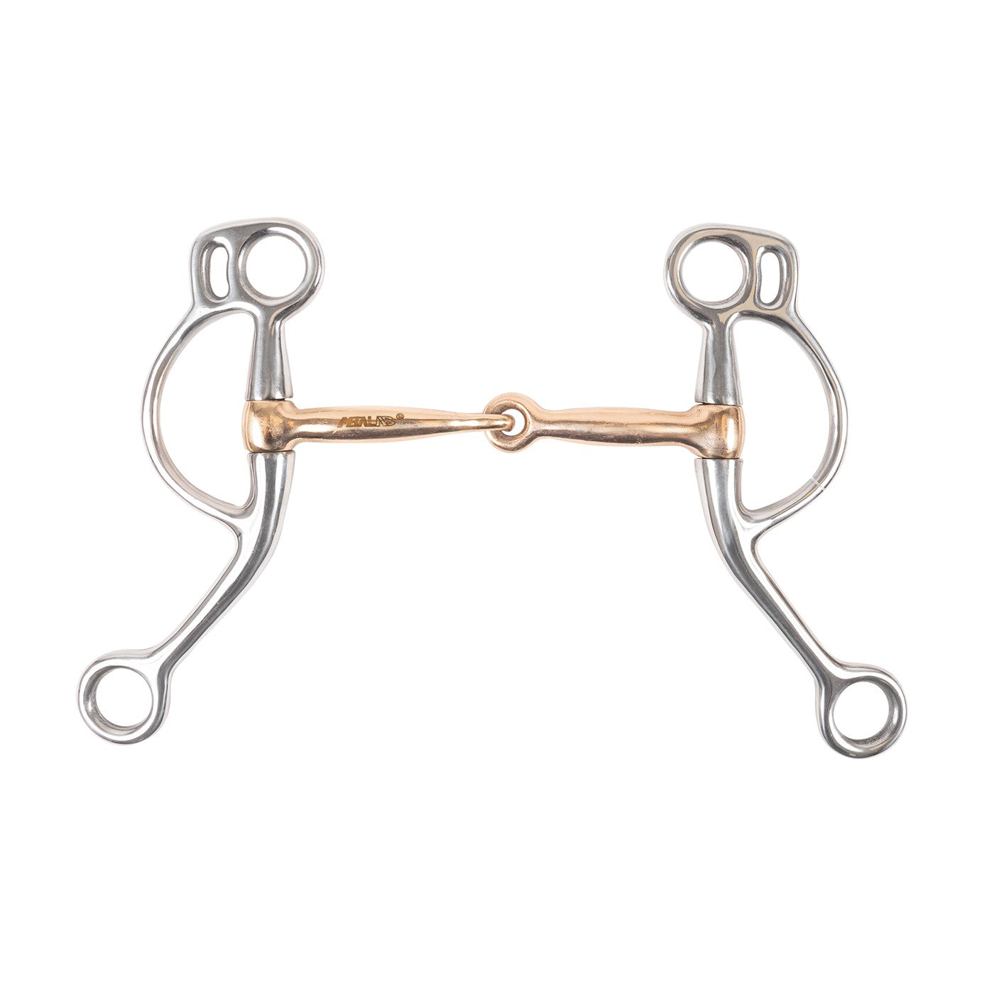 Metalab Copper Dee Ring Training Bit W/ 17 cm Cheeks