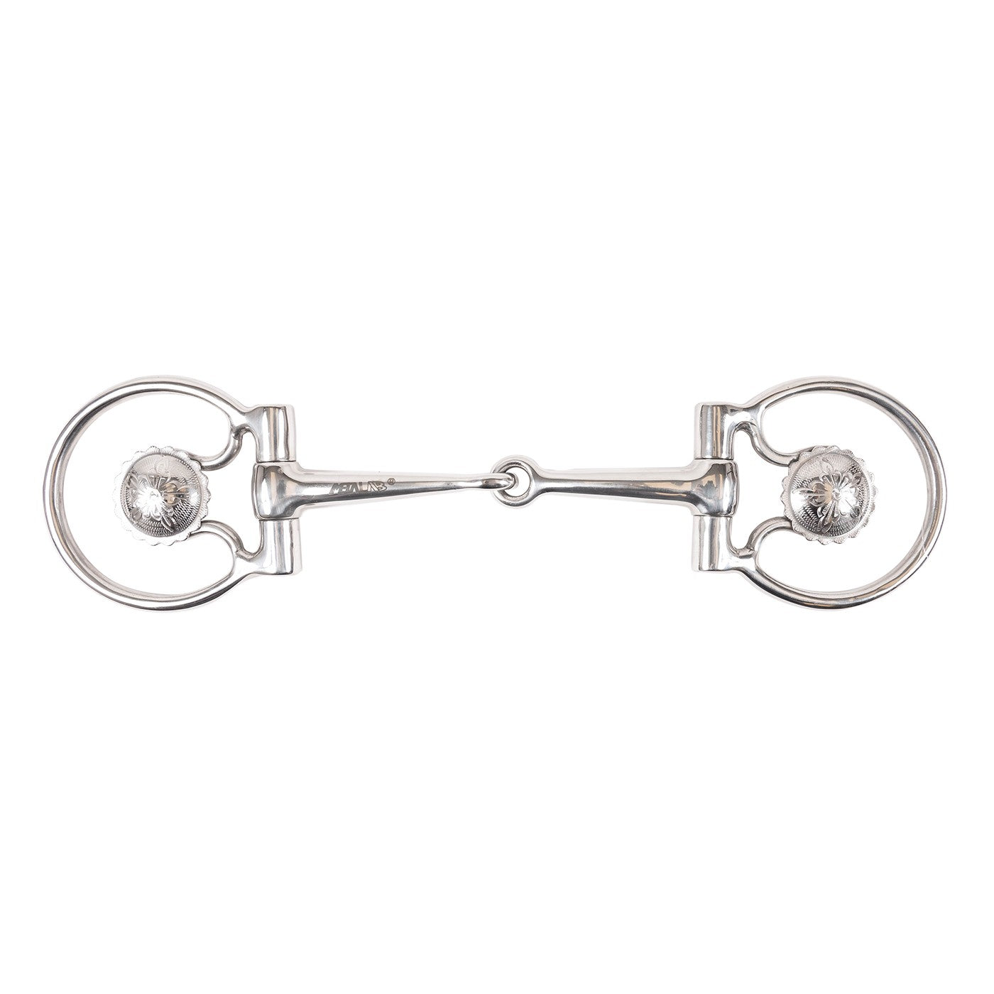 Metalab Offset Dee Ring Bit W/ Engraved Concho