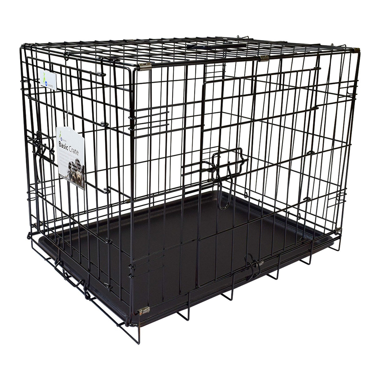 Cage pour chien à double porte Unleashed Basic 92 cm