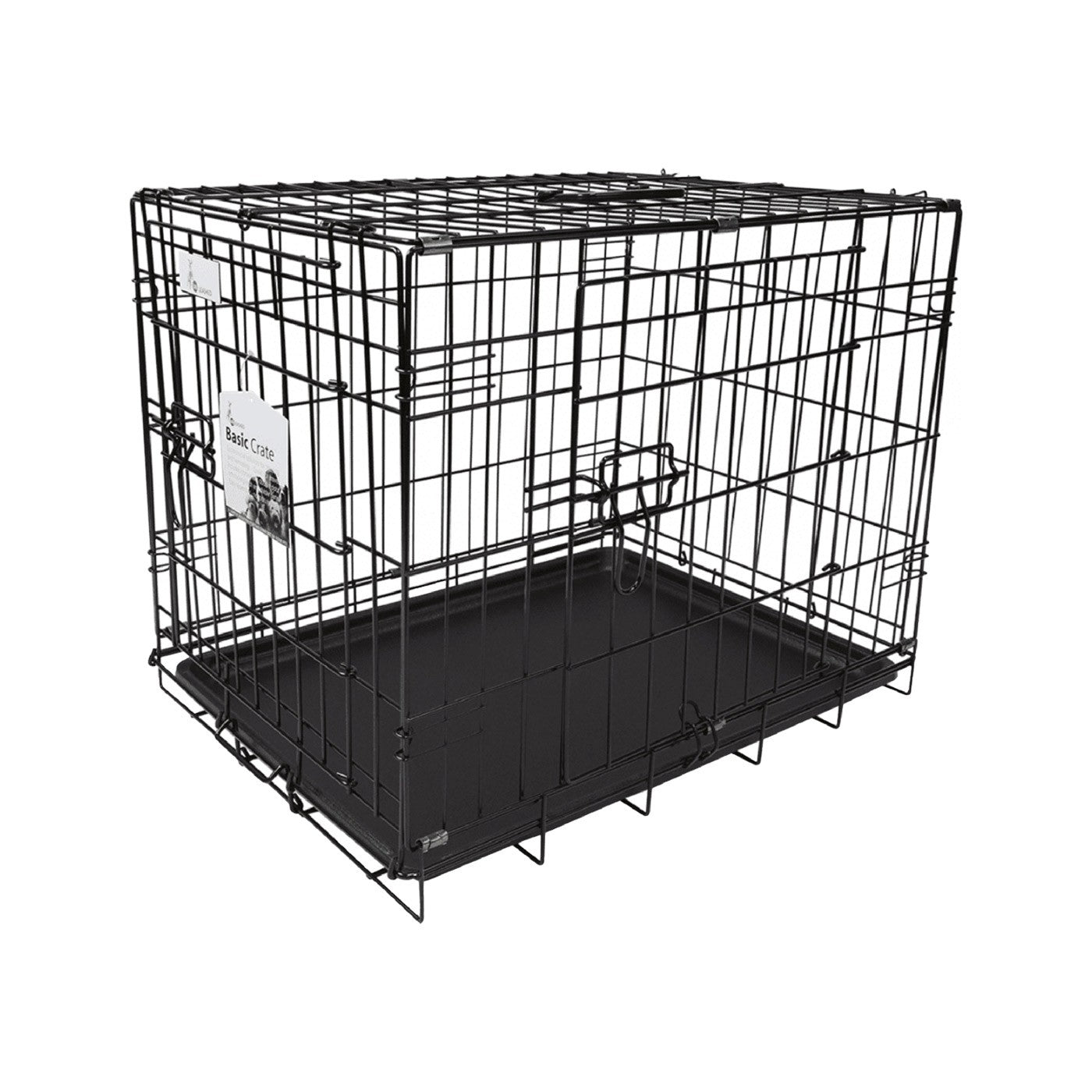 Cage pour chien à double porte Unleashed Basic 122 cm
