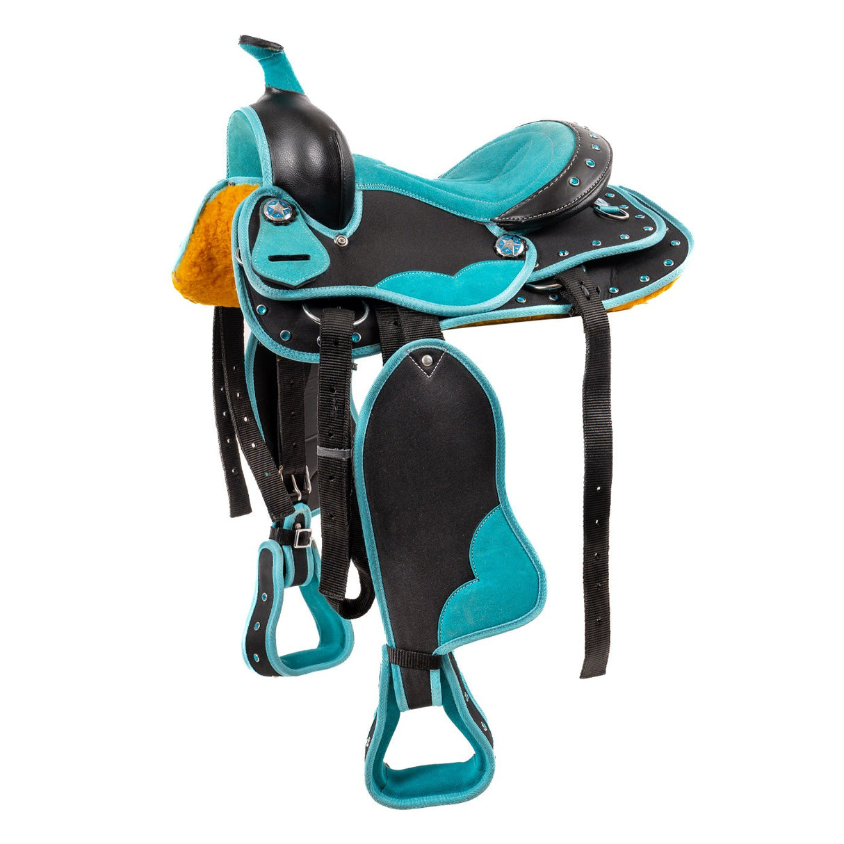 Silverline Synthetic Western Pony Saddle