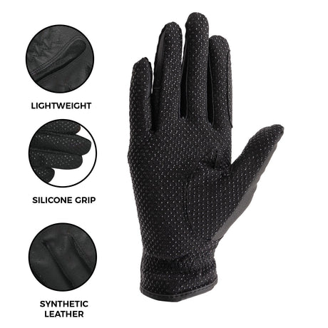 Konekt Platinum Grip Riding Gloves