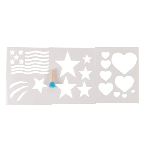 Twinkle Glitter Traditional Stencil Kit