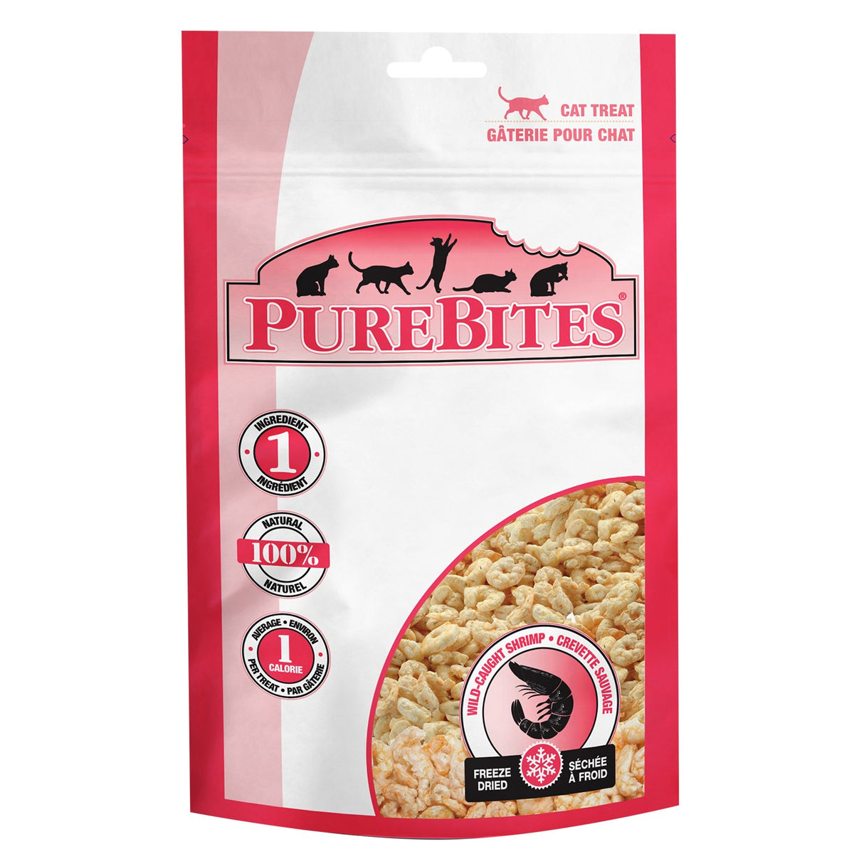 PureBites Freeze Dried Shrimp Cat Treats 11 g