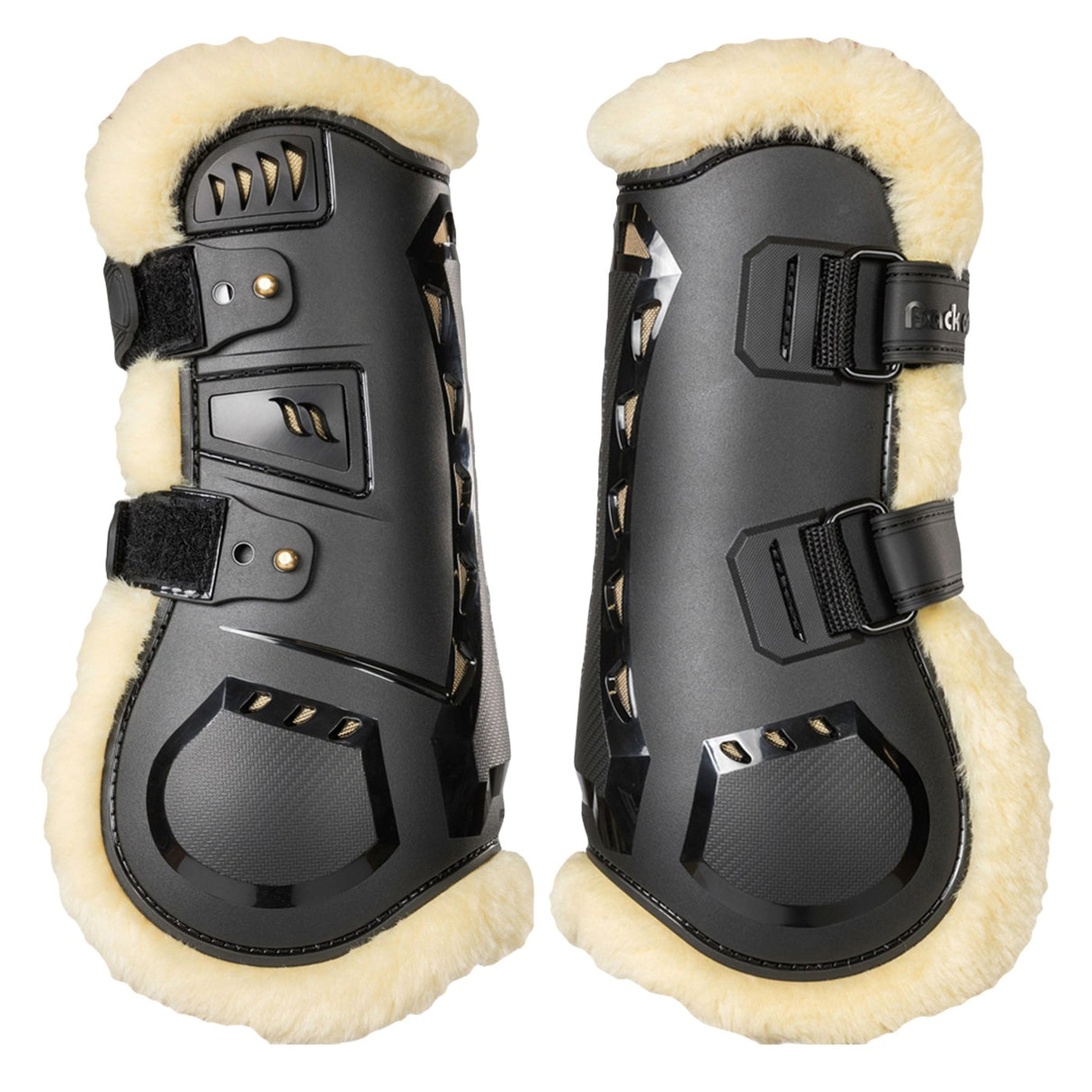 Back on Track Airflow Tendon Boots W/ Faux Fur