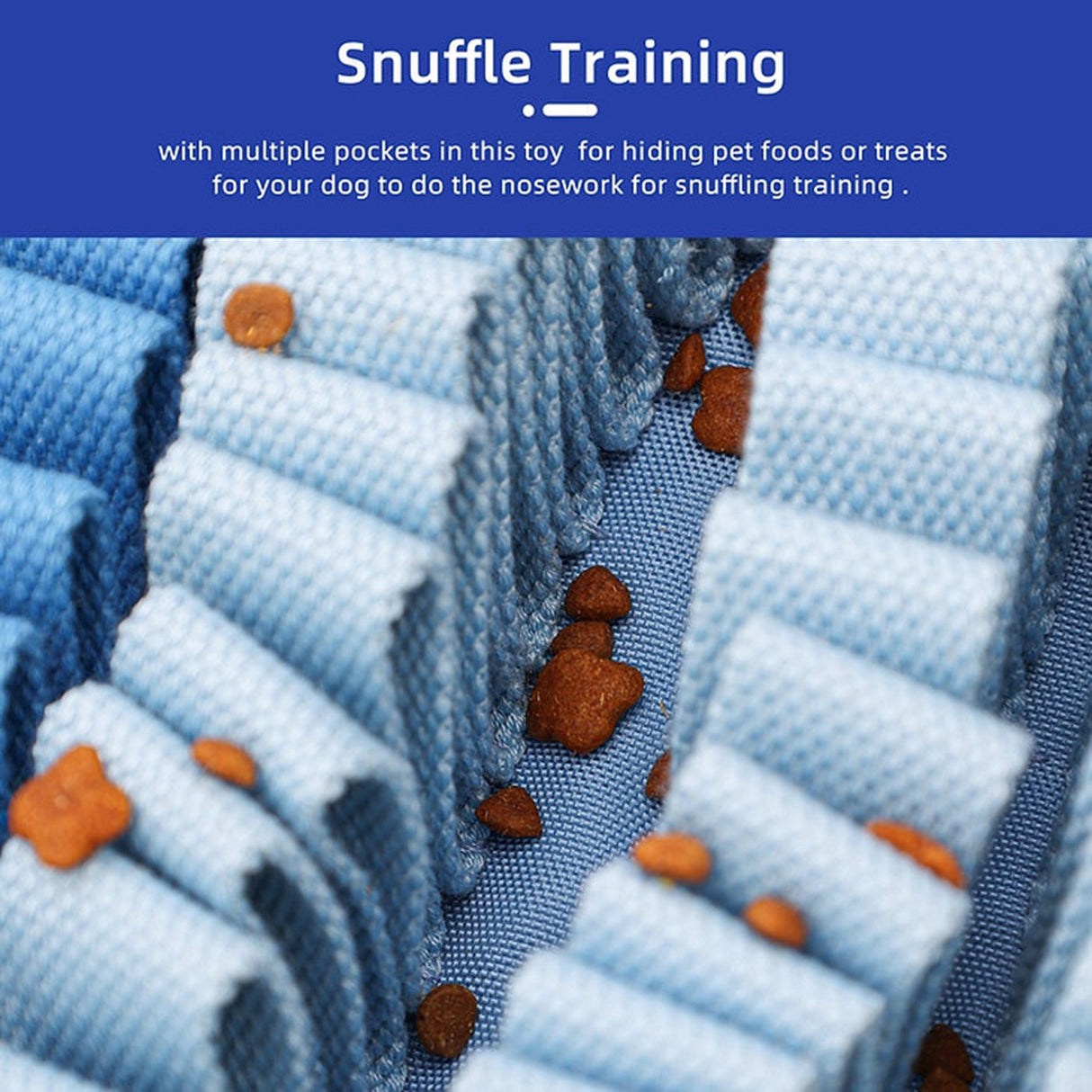 PawzNDogz Snuffle Mat - Fire et Ice Anti-Bite - Ice - Niveau 2