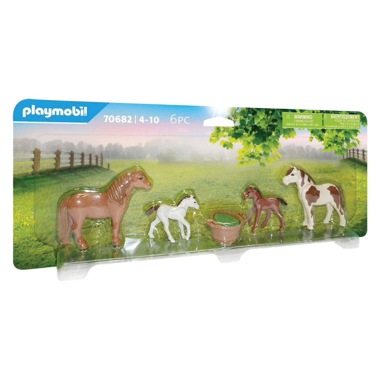 Playmobil Pony Yard I Poneys avec poulains