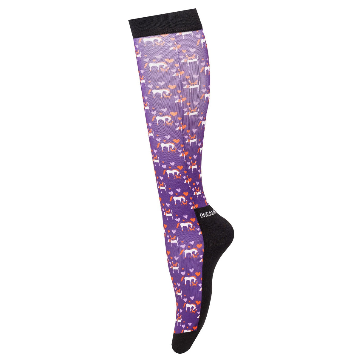 Dreamers & Schemers Mare Goods Heart Horse Boot Socks