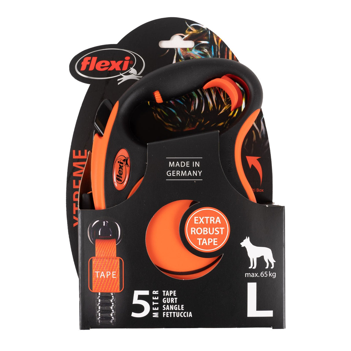 Flexi Xtreme Tape Leash 5 m