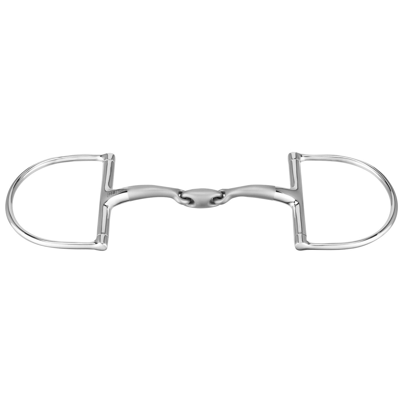 Mors à double articulation Sprenger Satinox D-Ring 14 mm