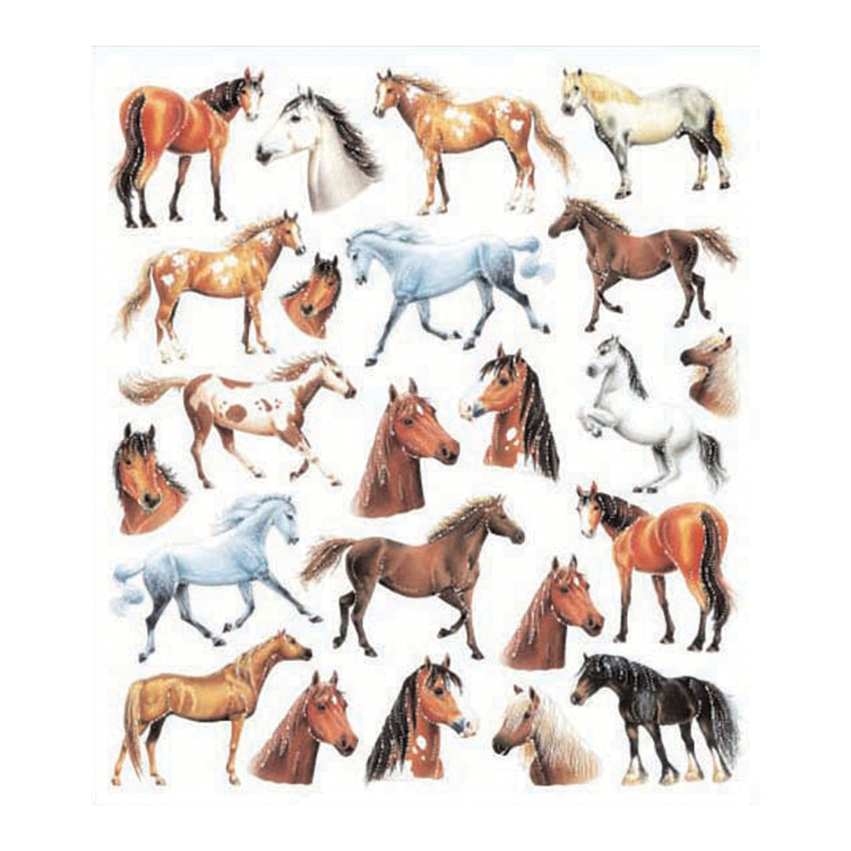 Autocollants chevaux et têtes de cheval Kelley & Co